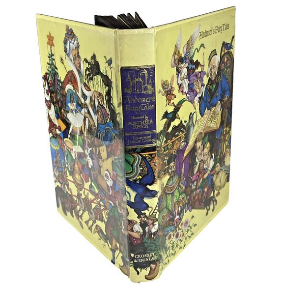 Hans Christian Andersons Fairy Tales 1977 Printing Illustrated Junior Library HC - Picture 1 of 13